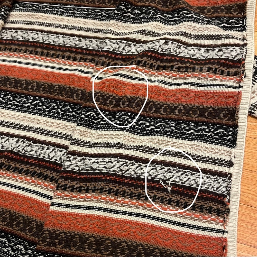 Bb Dakota Aztec Boho Pattern Long Open Front Card… - image 8